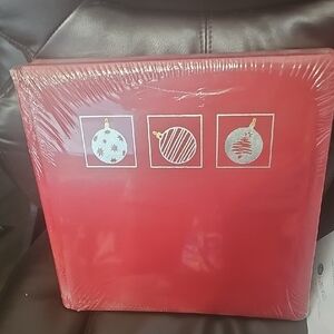 Creative Memories Red Holiday Album